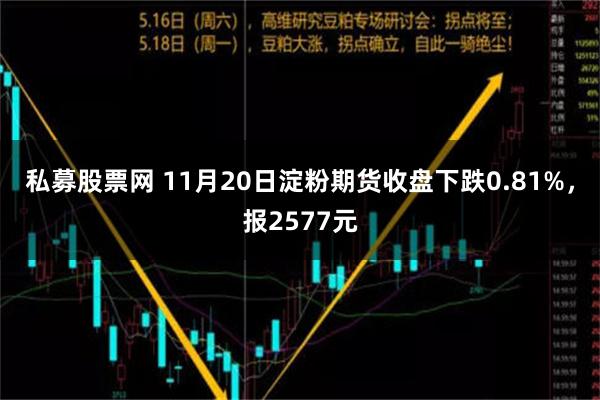 私募股票网 11月20日淀粉期货收盘下跌0.81%，报2577元