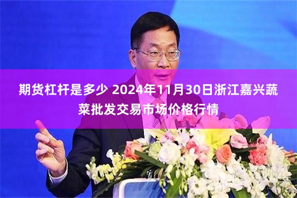 期货杠杆是多少 2024年11月30日浙江嘉兴蔬菜批发交易市场价格行情